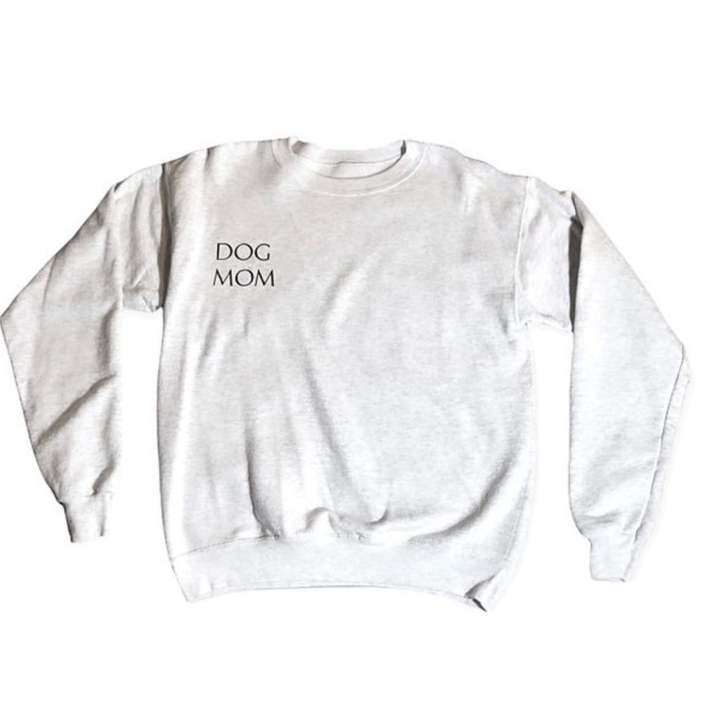 NWT Wool + Pepper Co. Dog Mom Crewneck Sweater